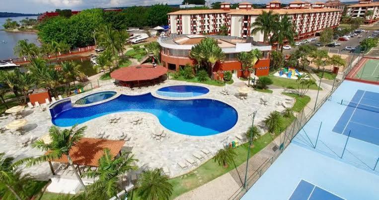 Flat Decoracao Nautica C/Vista Lago Paranoa Brasília Exterior foto